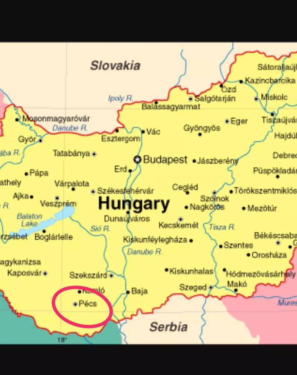 匈牙利位置